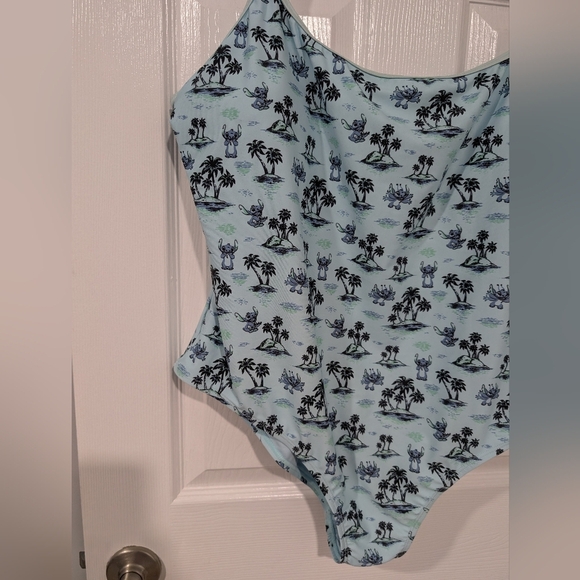 NWT Disney Store Blue Stitch Swimsuit for Women in Size 2X - Picture 4 of 13